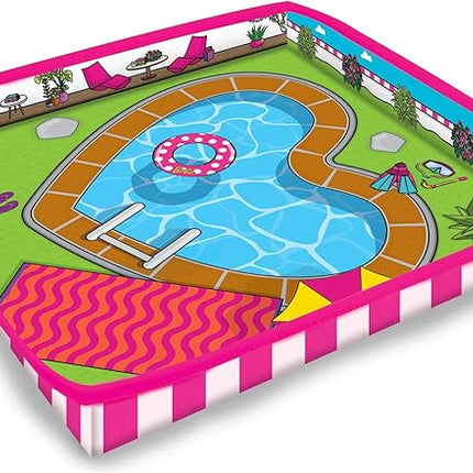 Barbie ZipBin 40 Doll Dream House Toy Box & Playmat
