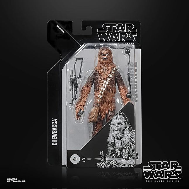 STAR WARS The Black Series Archive Chewbacca Toy 6-Inch-Scale A New Hope Collectible Action Figure, Toys for Kids 4 Ages and Up