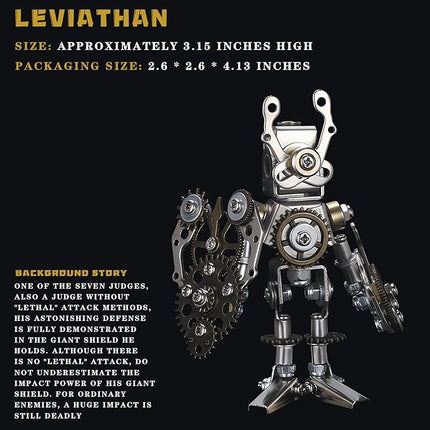 3D Metal Puzzles for Adults，3D Puzzle Metal Model Kit，3D Mechanical Model，Brain Teaser Puzzles DIY Assembling for Stress Relief for Teenagers and Adults