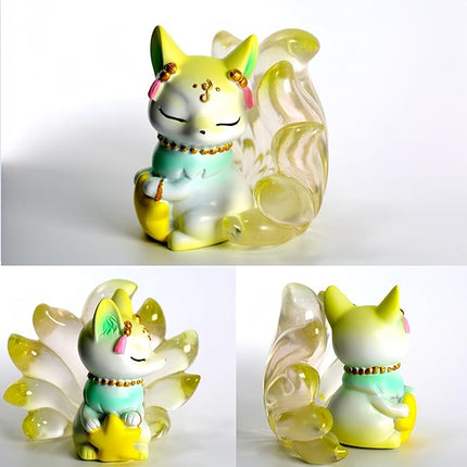 Nine-Tailed Fox Mystery Box Figures Blind Boxes Toy Collection Desk Accessories Home & Office Decoration