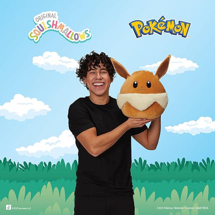 Squishmallows Original 14in Eevee Pokémon Plush - Ultrasoft Official Jazwares Plush (Large)