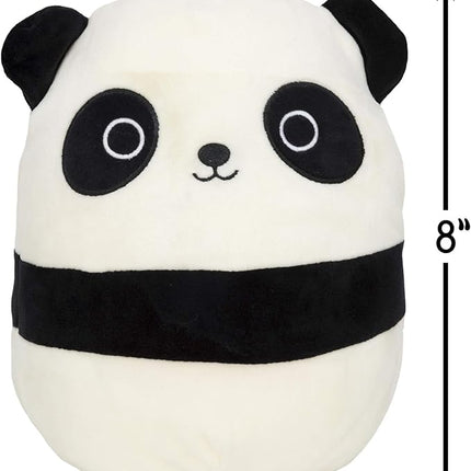 Squishmallows Official Kellytoy Plush 8" Stanley the Panda - Ultrasoft Stuffed Animal Plush Toy