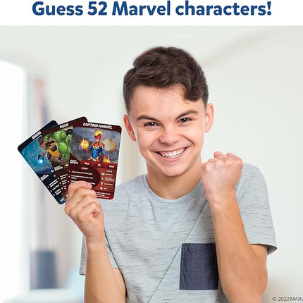 Skillmatics Guess in 10 Marvel, Card Games, Stocking Stuffers for Boys, Girls, Kids, Teens, Adults Who Love Avengers, Spiderman, Iron Man, Travel Toys, for Ages 8, 9, 10 and Up