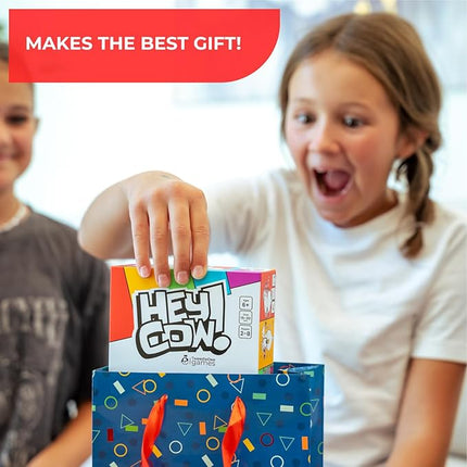 Hey Cow! - Family Card Game for Kids and Adults - Fun Farm-Themed Strategy Game Ages 6+ - Easy to Learn Party Game with Quick Playtime - Perfect for Family Game Night