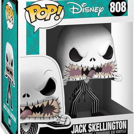 Funko Pop Disney: The Nightmare Before Christmas - Jack Skellington - (Scary Face) Vinyl Figure - Collectable Vinyl Figure - Gift Idea - Official Merchandise - Toys for Kids & Adults