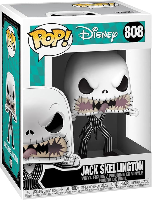 Funko Pop Disney: The Nightmare Before Christmas - Jack Skellington - (Scary Face) Vinyl Figure - Collectable Vinyl Figure - Gift Idea - Official Merchandise - Toys for Kids & Adults