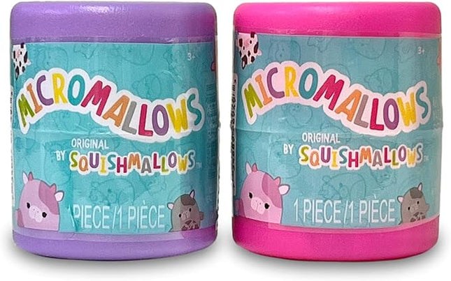 Squishmallows Micromallows Sea Cow Squad Mini Plush Mystery 2 Pack