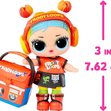 L.O.L. Surprise! Loves Mini Sweets S3 Deluxe- Kellogg's with 4 Dolls, Accessories, Limited Edition Dolls, Candy and Cereal Theme, Kellogg’s Theme, Collectible Dolls- Great Gift for Girls Age 4+