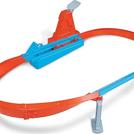Hot Wheels Toy Car Track Set, Rapid Raceway Champion, Multi-Car Launcher, Connects to Other Sets, Includes 1:64 Scale Car