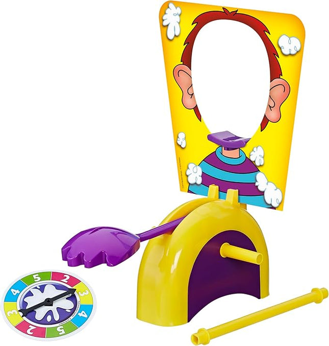 Hasbro Gaming Pie Face Game | Whipped Cream Family Board Game for Kids | Ages 5 and Up | for 2 or More Players | Funny Preschool Games | Kids Gifts