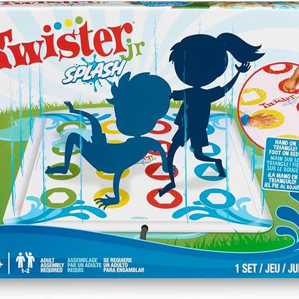 Hasbro Twister Jr. Splash – Outdoor Inflatable Water Twister Game for Kids