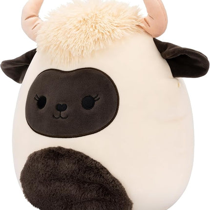 Squishmallows Original 12in Venus The Blacknose Sheep with Fuzzy Black Belly – Official Jazwares Plush (Medium-Sized)