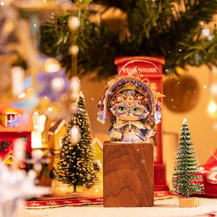 MU 3D Metal Puzzle for Adult Romeo and Juliet Masque Cat Figures Model Assembling, Metal Model Kits Miniature Building, Brain Teaser Love Gift Home Decor