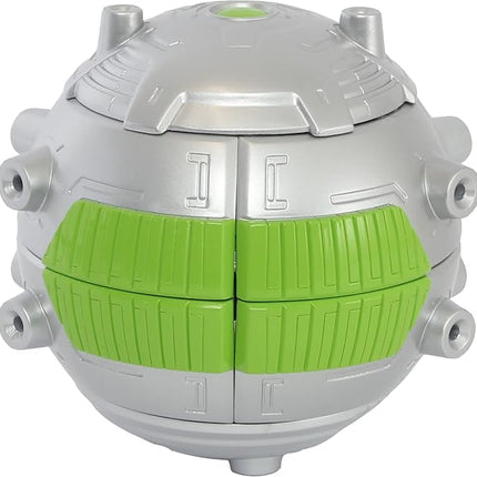 Giga Bots - FRAGBOT | Energy Core Transforms Into 13 Inch Action Figure | Combat Specialist | Unique Toy Combat Attachments and Skills | Includes 33 Buildable Pieces