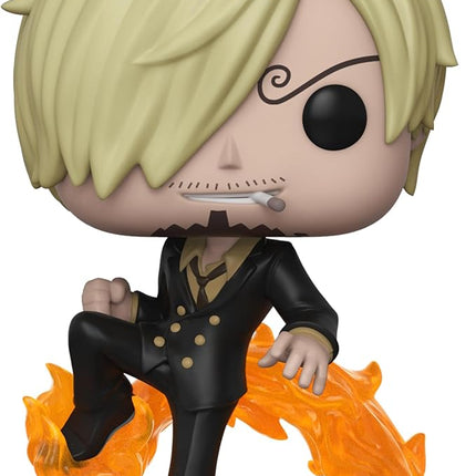 Funko Pop Animation: One Piece - Sanji (Fishman) Collectible Figure, Multicolor