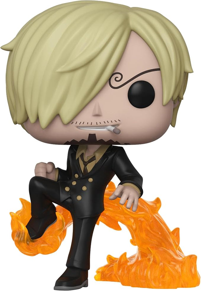 Funko Pop Animation: One Piece - Sanji (Fishman) Collectible Figure, Multicolor
