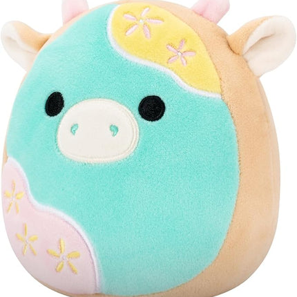 Squishmallows Original 5in Cornelius The Cookie Cow – Official Jazwares Easter Plush (Little)