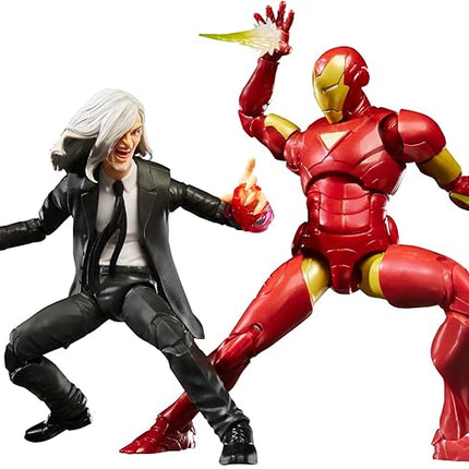 Marvel Legends Series Iron Man (Extremis) & Marvel’s Mandarin, Avengers Comics Collectible 6-Inch Action Figures (Amazon Exclusive)