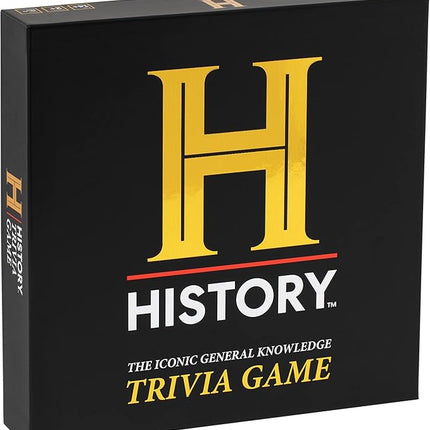 HISTORY Channel Trivia Game - 2000+ Fun General Knowledge Questions for Adults, Family and Teens in The Pursuit of Trivial Knowledge - Perfect Super Trivia for Board & Card Games Night with your Group
