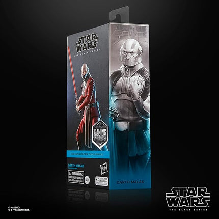 STAR WARS The Black Series Darth Malak, Knights of The Old Republic 6-Inch Collectible Action Figures, Ages 4 and Up