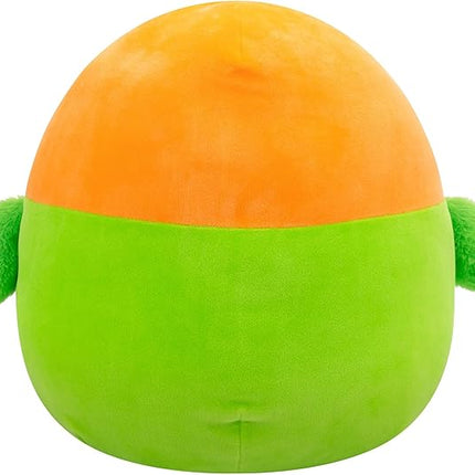 Squishmallows Original 14-Inch Plath Green and Orange Lovebird - Official Jazwares Plush (Large)