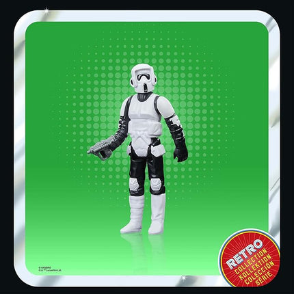 STAR WARS Retro Collection Biker Scout, Return of The Jedi 3.75-Inch Collectible Action Figures, Ages 4 and Up