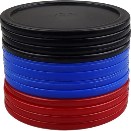 12 Pack 2.5 Inch Air Hockey Pucks for Small Size Table
