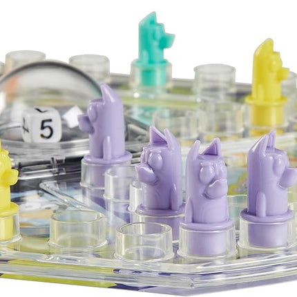 Hasbro Gaming Trouble: Bluey Edition Board Game for Kids, 2-4 Players, Race Bluey, Bingo, Bandit, or Chilli to The Finish, Ages 5 and Up (Amazon Exclusive)