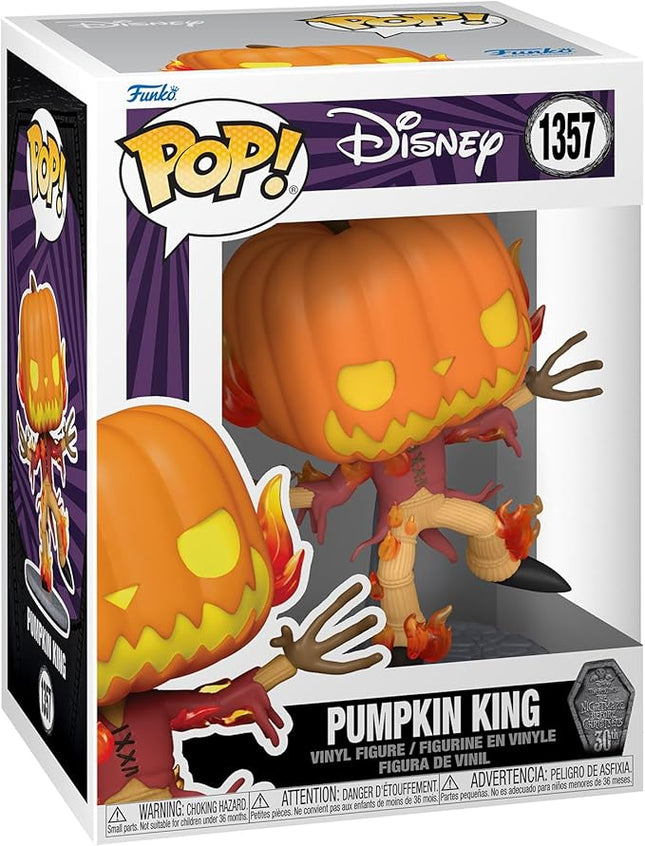 Funko POP! Disney: The Nightmare Before Christmas 30th - PUM Packin Kingpkin King - Collectable Vinyl Figure - Gift Idea - Official Merchandise - for Kids & Adults - Movies Fans