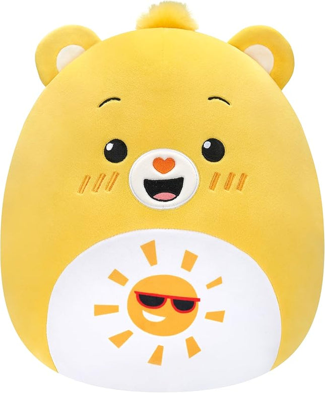 Squishmallows Original Care Bears 12in Funshine Bear – Official Jazwares Plush (Medium-Sized)