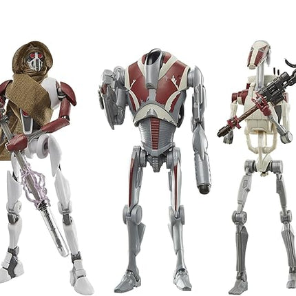 STAR WARS The Black Series MagnaGuard, Super Battle Droid, Battle Droid Jedi: Survivor Collectible 6 Inch Action Figure 3-Pack (Amazon Exclusive)