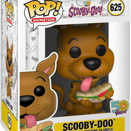 Funko Pop Animation: Scooby Doo - Scooby Doo with Sandwich - Collectable Vinyl Figure - Gift Idea - Official Merchandise - Toys for Kids & Adults - Cartoon/Animation Fans