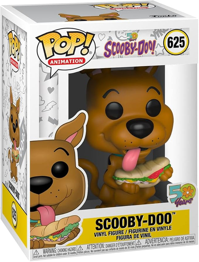 Funko Pop Animation: Scooby Doo - Scooby Doo with Sandwich - Collectable Vinyl Figure - Gift Idea - Official Merchandise - Toys for Kids & Adults - Cartoon/Animation Fans
