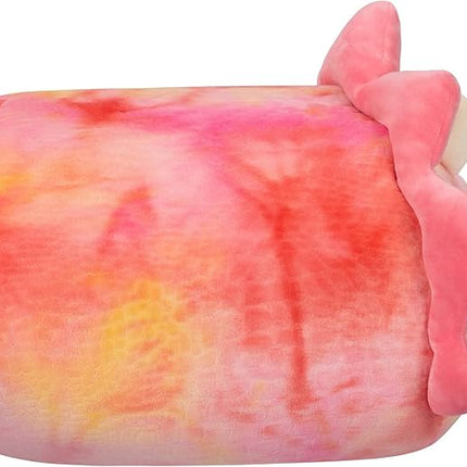 Squishmallows Stackables 12-Inch Trinity Pink Triceratops - Medium-Sized Ultrasoft Official Kelly Toy Plush