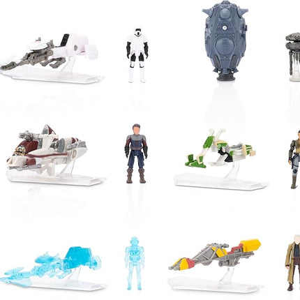 Star Wars Micro Galaxy Squadron Cloud Car Mystery Bundle - 3-Inch and 2.5-Inch Vehicles with Accessories (Amazon Exclusive)