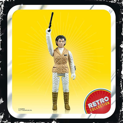 Star Wars Retro Collection Princess Leia Organa (Hoth) Toy 3.75-inch Scale The Empire Strikes Back Figure, Kids Ages 4 and Up