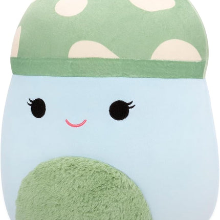 Squishmallows Original 12-Inch Bo Lynn Teal Spotted Mushroom - Official Jazwares Plush (Medium-Sized)