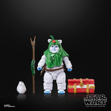 STAR WARS The Black Series Ewok (Holiday Edition), 6-Inch Action Figures, Ages 4 and Up