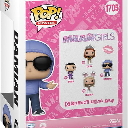Funko POP Movies: Mean Girls – Damien - Collectable Vinyl Figure - Gift Idea - Official Merchandise - for Kids & Adults - Movies Fans - Model Figure for Collectors and Display