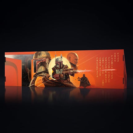 Nerf LMTD Star Wars Boba Fett's EE-3 Blaster, The Book of Boba Fett, Illuminated Scope, 3 Drums, 12 Elite Darts, Blaster Sounds