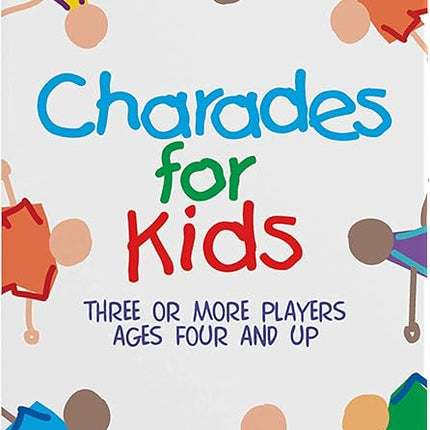 Pressman Charades for Kids Peggable - No Reading Required Family Game Multicolor ,5"