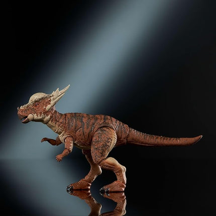 Mattel Jurassic World Hammond Collection Dinosaur Action Figure Toy, Stygimoloch, Premium Movie Design Glass Eyes & 14 Points Articulation