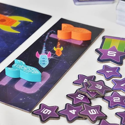 Galaxy Rush | 2 Player Strategic Card Game with Engine Building, Set Collection, Card Drafting and Racing