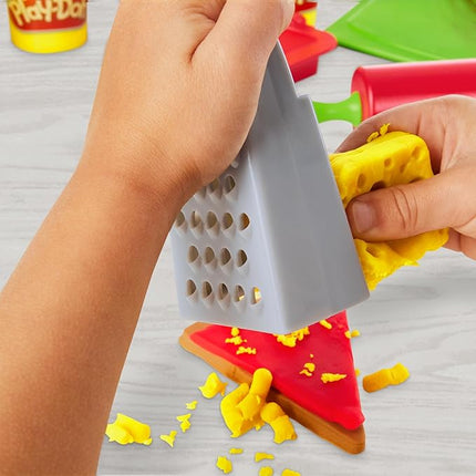 Play-Doh Pizza Slice Playset, Play Food Kitchen Toys for Kids, Arts & Crafts for Boys & Girls 3+ (Amazon Exclusive)