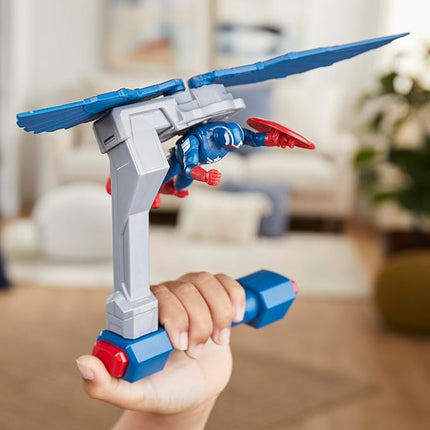 Marvel Epic Hero Series Captain America: Brave New World Flight Control Action Figure with Accessory, Super Hero Toys for Kids Ages 4+