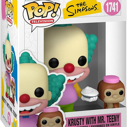 Funko Pop! & Buddy: The Simpsons - Krusty with Mr. Teeny - Collectable Vinyl Figure - Gift Idea - Official Merchandise - Toys for Kids & Adults - TV Fans