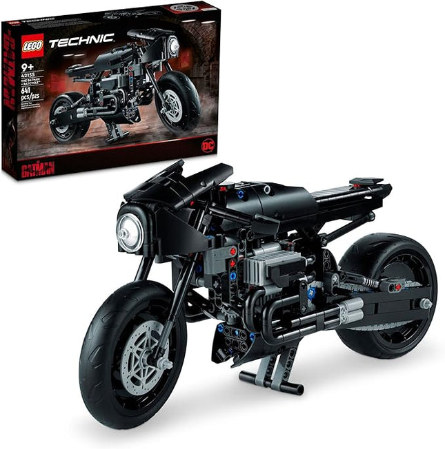 LEGO Technic The Batman – BATCYCLE Set 42155, Collectible Toy Motorcycle, Scale Model Building Kit of The Iconic Super Hero Bike from 2022 Movie