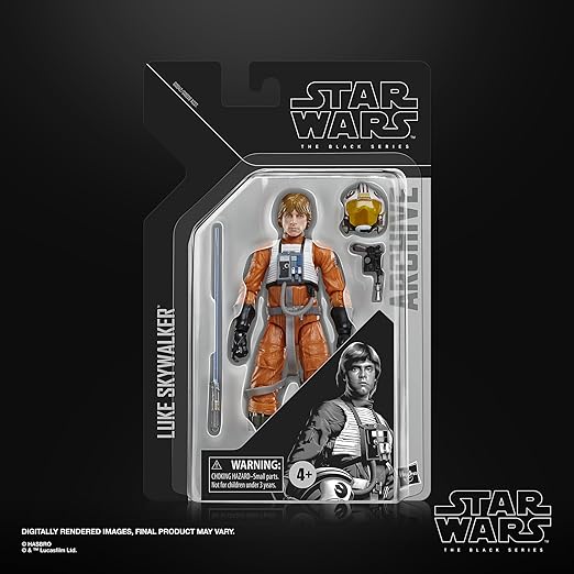 Luke Skywalker X-Wing Pilot Star Wars Black Series Archive Collection 6-Inch Figure