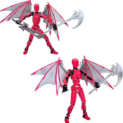 T13 Action Figure Set (Assembly Completed) - Titan 13 Robot Movable, 3D Printed Articulated, Full Body Mechanical Doll - Christmas Birthday Gift for Kids Adult