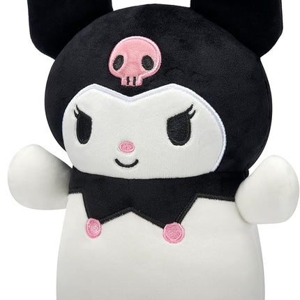 Squishmallows Original Sanrio 10-Inch Kuromi HugMees - Medium-Sized Ultrasoft Official Jazwares Plush
